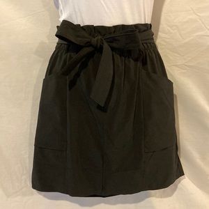 Athleta Skort Size 2 Womens Skyline Black skirt with tie